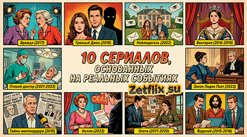 По настроению: 10 сериалов, основанных на реальных событиях